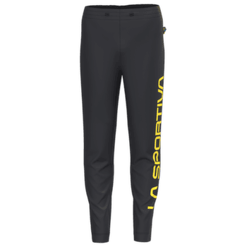 Spodnie La Sportiva PODIUM PANT BIG LOGO Men Black/Yellow
