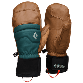 Rękawice Black Diamond Spark Mitts Women Rye-Deep Woods