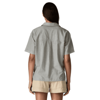 Koszulka z krótkim rękawem Patagonia LW A/C Shirt Women Windowpane Dobby: Quiet Violet