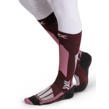 Podkolanówki X-Bionic X-SOCKS® SKI TOURING PERFORM OTC Women Deep Purple/Light Sand