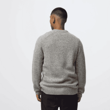 Sweter Fjällräven Övik Neps Knit Sweater Men Grey 020