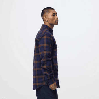 Koszula z długim rękawem Fjällräven Skog Relaxed Shirt Men Autumn Leaf-Wood Brown