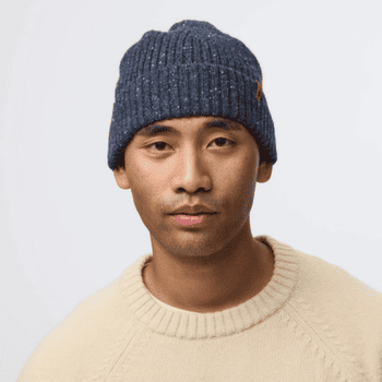 Czapki Fjällräven Övik Neps Beanie Dark Navy