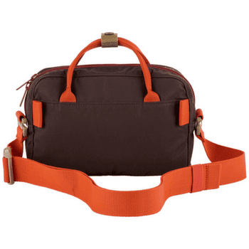 Torba Fjällräven Kanken Koncept Crossbody Black Oak-Rowan Red