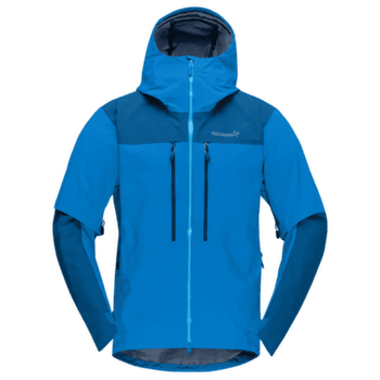 Kurtka Norrona trollveggen Gore-Tex Pro light Jacket Men Brilliant Blue/Dark Blue