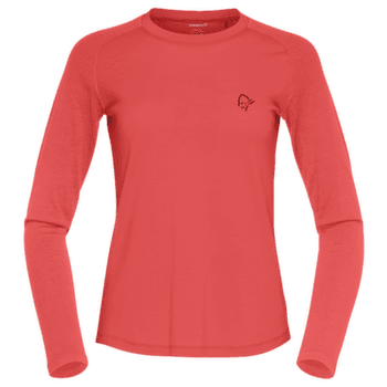 Koszulka z długim rękawem Norrona femund pureUll Long Sleeve Women Baked Apple