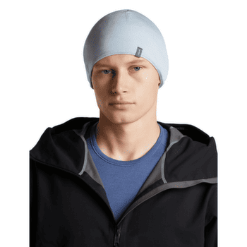 Czapki Icebreaker Unisex Merino 260 Oasis Vertex Reversible Beanie Chillwave SNOW/ZINC BLUE/J