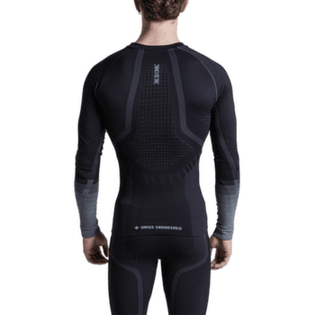 Koszulka z długim rękawem X-Bionic INVENT GRAPHICS SHIRT LS MEN X BLACK/DARK GREY