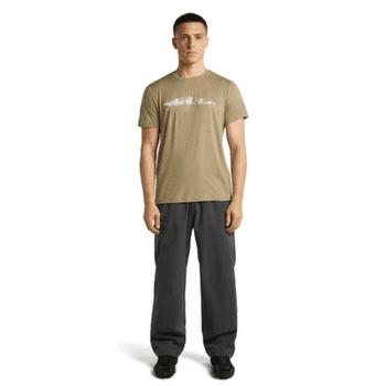 Koszulka z krótkim rękawem Icebreaker Merino 150 Tech Lite SS Tee The Peaks Men ATLANTIS