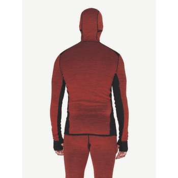 Koszulka z długim rękawem Devold Reverso Merino Hoodie Man 284A INK