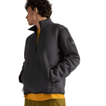Pulower Arcteryx Covert 1/2 Zip Men Black Heather
