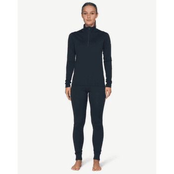 Koszulka z długim rękawem Devold Breeze Plus Merino 200 Zip Neck Women 284A INK