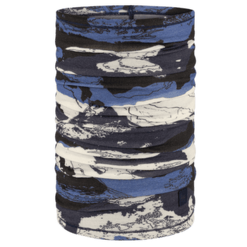 Chusta Buff MERINO LIGHTWEIGHT DIGITAL PRINTS ESYR BLUE