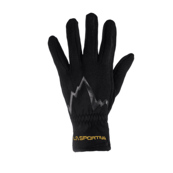 Rękawice La Sportiva Stretch Gloves Black/Yellow