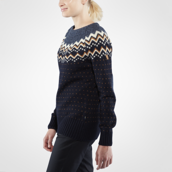 Sweter Fjällräven Övik Knit Sweater Women Dark Navy