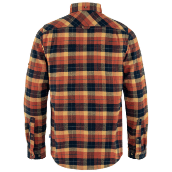 Koszula z długim rękawem Fjällräven Singi Heavy Flannel Shirt Men Autumn Leaf-Dark Navy