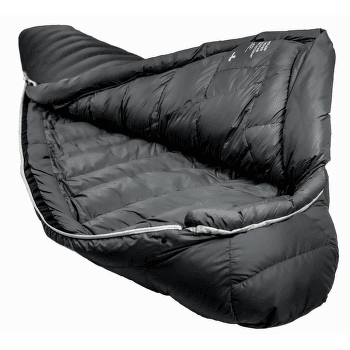 Śpiwór Grüezi bag Biopod Down Hybrid Ice Extreme Dark Asphalt