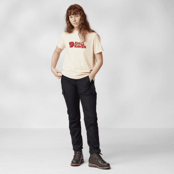 Koszulka z krótkim rękawem Fjällräven Fjällräven Logo Tee Women Chalk White