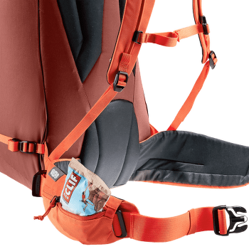 Plecak deuter Guide 34+8 redwood-papaya