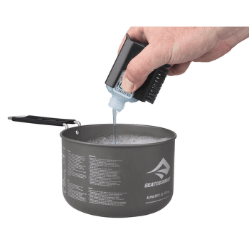 Zestaw Sea to Summit Camp Kitchen Pot Scrubber 2 Piece Set Black-Black