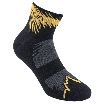 Skarpety La Sportiva Fast Running Socks Black/Yellow