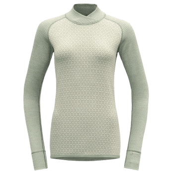 Koszulka z długim rękawem Devold Kvitegga Merino 230 Cross Neck Women 010A RAW WHITE