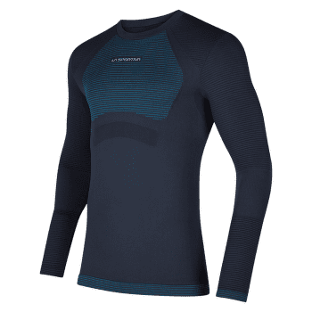 Koszulka z długim rękawem La Sportiva SYNTH LIGHT LONGSLEEVE Men Storm Blue/Electric Blue