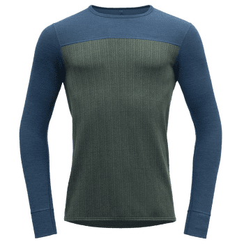 Koszulka z długim rękawem Devold Kvitegga Shirt Men 427C WOODS/BLUE