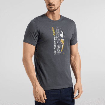 Koszulka z krótkim rękawem La Sportiva SOLUTION T-SHIRT Night Sky/Mountain Red