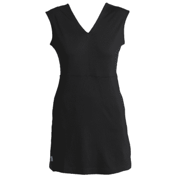 Sukienka Icebreaker Merino 200 Granary Sleeveless V Neck Women Black