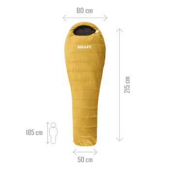 Śpiwór Millet LIGHT DOWN 10 SAFRAN NEW
