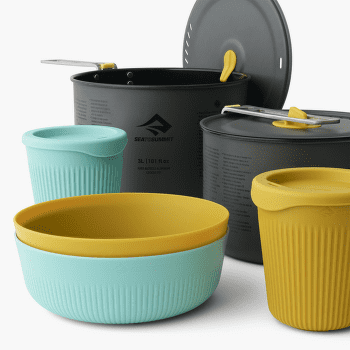 Naczynia Sea to Summit Frontier UL Two Pot Cook Set - [2P] [6 Piece]