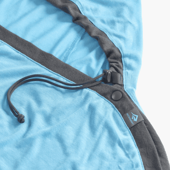 Wkładka do śpiwora Sea to Summit Breeze Sleeping Bag Liner - Mummy w/ Drawcord - standard Blue Atoll
