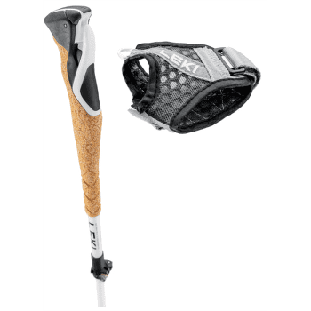 Hole Leki Cross Trail FX Superlite white-envy-black
