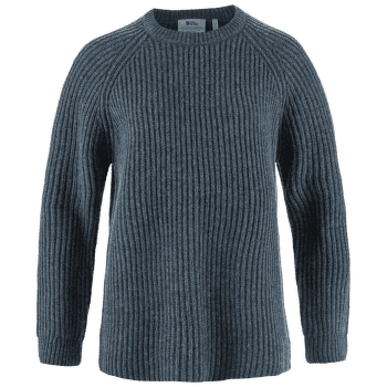 Sweter Fjällräven Övik Rib Sweater Women Navy