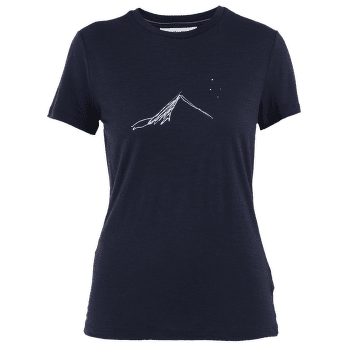 Koszulka z krótkim rękawem Icebreaker Merino 150 Tech Lite SS Tee Southern Constellation Women Midnight Navy