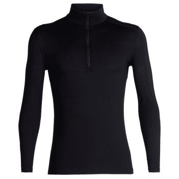 Koszulka z długim rękawem Icebreaker Merino 200 Oasis LS Half Zip Men Black