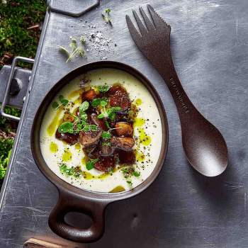 Naczynia Light My Fire Outdoor Meal Kit BIO HazyBlue