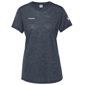 Koszulka z krótkim rękawem Mammut Tree Wool FL T-Shirt Women marine melange 5784
