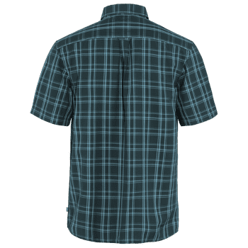 Koszulka z krótkim rękawem Fjällräven Övik Lite Shirt SS Men Dark Navy-Dawn Blue