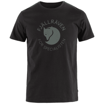 Koszulka z krótkim rękawem Fjällräven Fjällräven Fox T-shirt Men Black