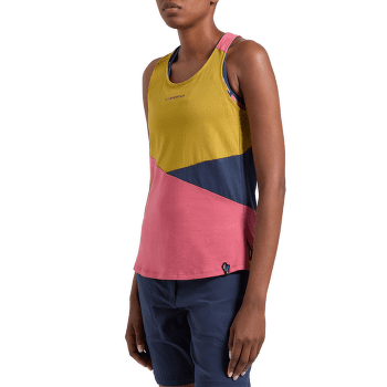 Tank top La Sportiva Twist Tank Women Azalea/Redwood