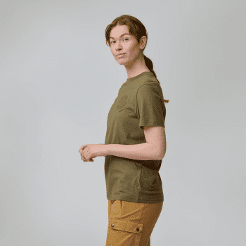 Koszulka z krótkim rękawem Fjällräven Hemp Blend Out Here T-shirt Women Chalk White