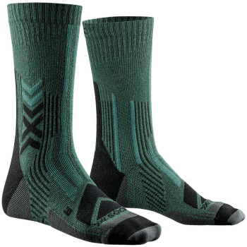 Skarpety X-Bionic HIKE PERFORM MERINO CREW DARK SAGE/BLACK