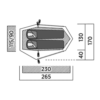 Stan EasyCamp Sarek 2