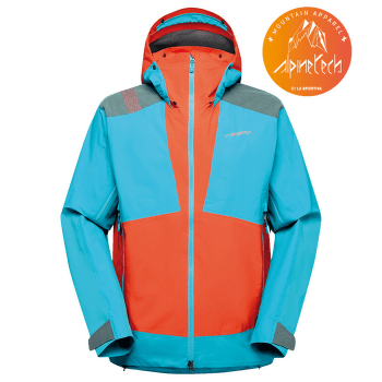 Kurtka La Sportiva Supercouloir GTX Pro Jacket Men Cherry Tomato/Tropic Blue