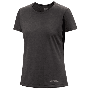 Koszulka z krótkim rękawem Arcteryx Taema Arc´Bird Crew SS Women Black Heather