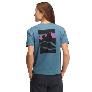 Koszulka z krótkim rękawem Black Diamond Mountainscape SS Tee Women Creek Blue