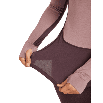 Koszulka z długim rękawem Icebreaker Merino 260 ZoneKnit™ LS Half Zip Women DAWN/ZINCBLUE/CB