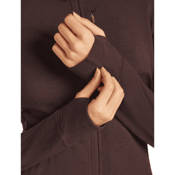 Bluza Icebreaker Merino 260 Quantum LS Zip Women Black